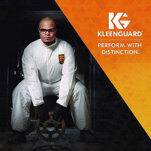 KleenGuard V50 OTG Safety Eyewear, Black Frame, Clear Anti-Fog Lens (20746)