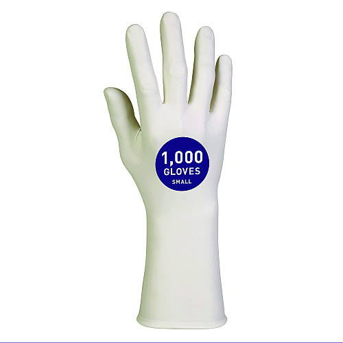 Kimtech G3 White Nitrile Gloves, Small, 6.3 mil, 1,000/Carton (56881)