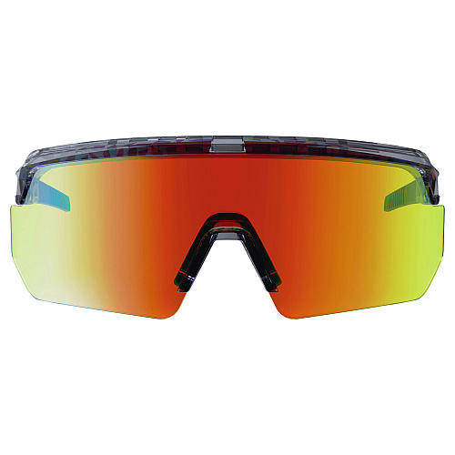 ergodyne Skullerz AEGIR-AFASPM Anti-Scratch and Enhanced Anti-Fog Safety Glasses, Clear Smoke Frame, Orange Mirror Polycarb Lens (55060)