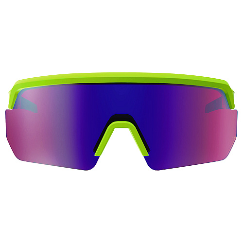 ergodyne Skullerz AEGIR-AFASPM Anti-Scratch and Enhanced Anti-Fog Safety Glasses, Lime Frame, Purple Mirror, Polycarb Lens (55061)