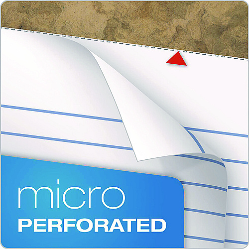 TOPS Second Nature Recycled Ruled Pads, Narrow Rule, 50 White 5 x 8 Sheets, Dozen (74830)