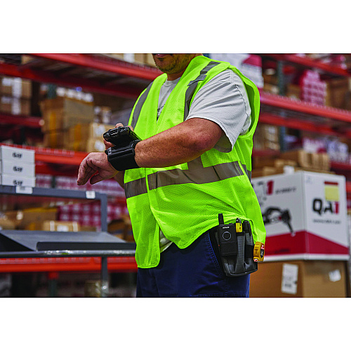 ergodyne GloWear 8205HL-ECO Class 2 Recycled Hi-Vis Vest, Mesh, Polyester, Large/X-Large, Lime (21985)