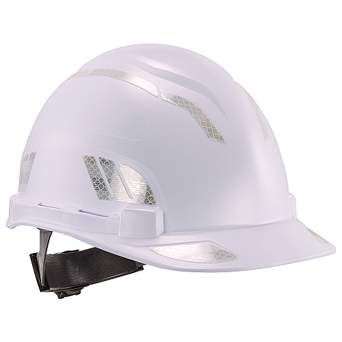 ergodyne Skullerz 8961 Reflective Hard Hat and Safety Helmet Sticker Kit, 18 Assorted Stickers, White (61100)