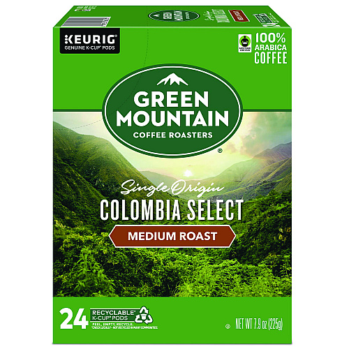 Keurig Colombian Fair Trade Select Coffee K-Cups, 24/Box (6003)