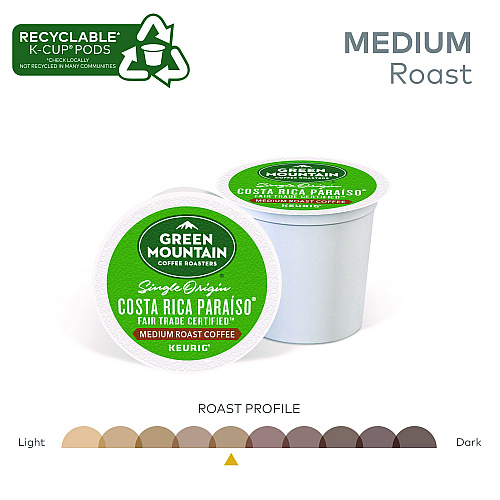 Keurig K-Cup Pods Costa Rica Paraiso, 24/Box (8087)