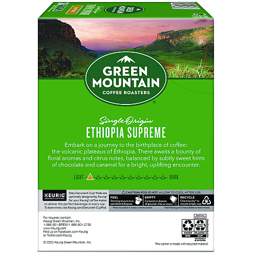 Keurig Ethiopian Supreme K-Cups, 24/Box (8488)