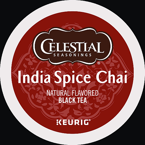 Celestial Seasonings India Spice Chai Tea K-Cups, 96/Carton (14738CT)