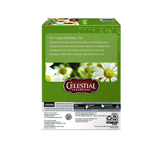 Celestial Seasonings Sleepytime Tea K-Cups, 24/Box (14739)