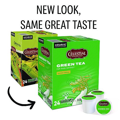 Celestial Seasonings Green Tea K-Cups, 96/Carton (14734CT)