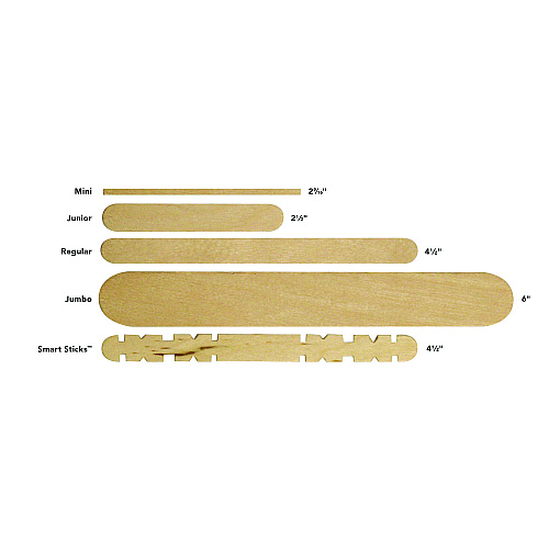 Creativity Street Natural Wood Craft Sticks, 6" x 0.75", Natural, 500/Box (377601)