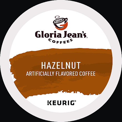 Gloria Jean's Hazelnut Coffee K-Cups, 24/Box (60051052)