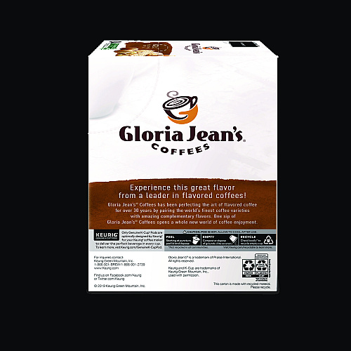 Gloria Jean's Hazelnut Coffee K-Cups, 24/Box (60051052)