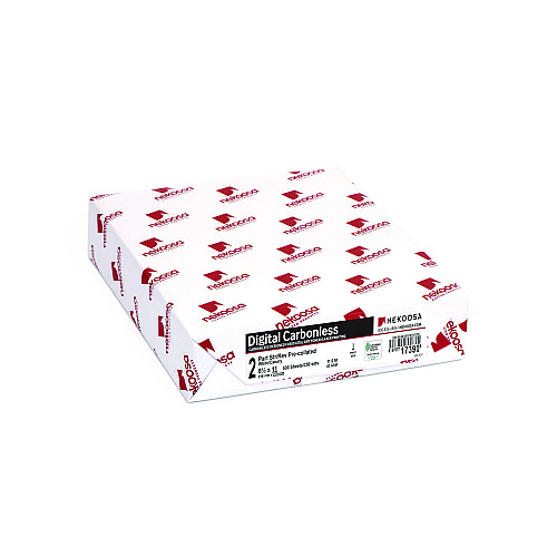 Nekoosa Fast Pack Digital Carbonless Paper, 2-Part, 8.5 x 11, White/Canary, 500 Sheets/Ream, 5 Reams/Carton (17390)