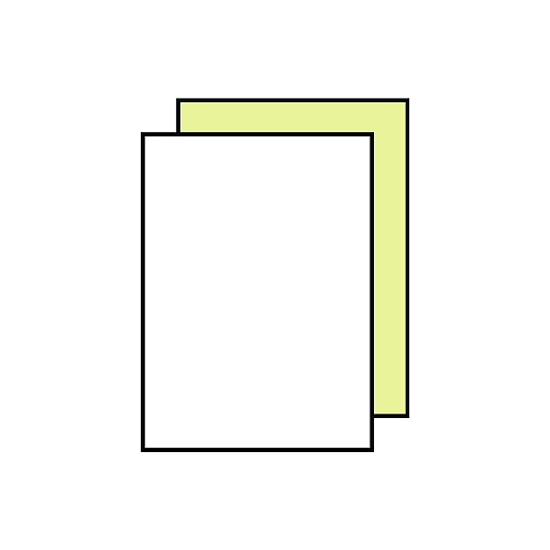 Nekoosa Fast Pack Digital Carbonless Paper, 2-Part, 8.5 x 11, White/Canary, 500 Sheets/Ream, 5 Reams/Carton (17390)