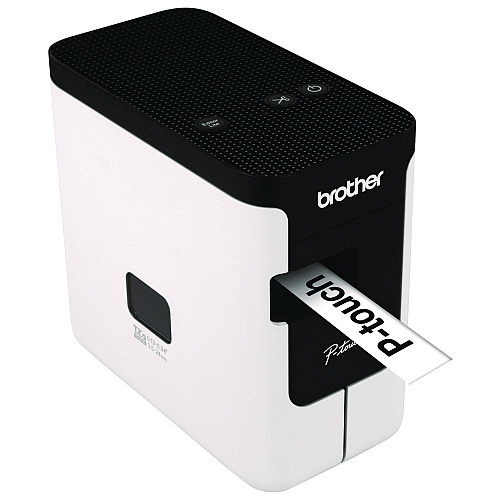 Brother PT-P700 PC-Connectable Label Printer, 30 mm/s Print Speed, 3.1 x 6 x 5.6