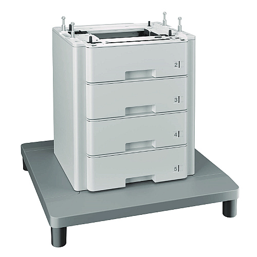 Brother TT4000 Tower Tray with Stabilizer, 520 Sheet Capacity, Gray