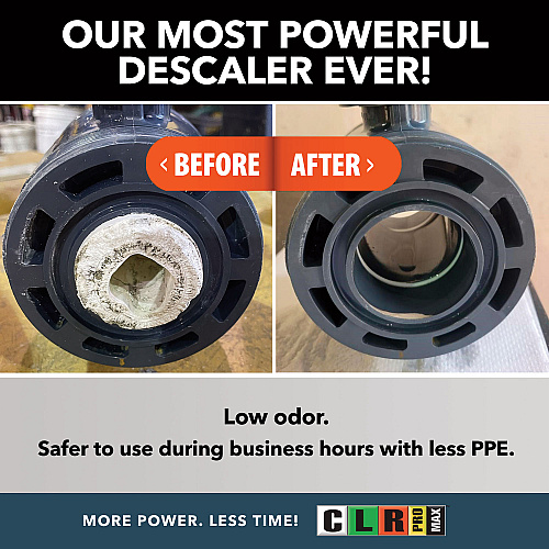 CLR PRO MAX Industrial Descaler, 55 gal Drum (DESC55PROM)