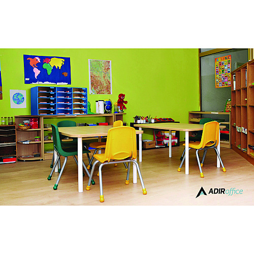 AdirOffice File Classroom Literature Organizer, 15 Sections, Letter Size, 32 x 13 x 17, Blue (I50115BLU)