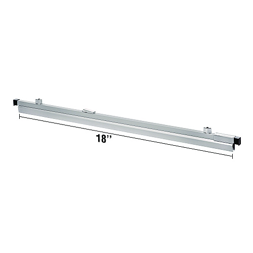 AdirOffice Blueprint Large File Document Hanging Clamps, 18" Wide Documents, 18", Silver, 6 Clamps (I6016)