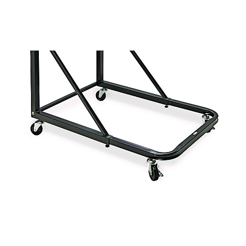 AdirOffice Blueprint Storage Cabinet Rolling Stand, Assorted Document Sizes Accomodated, 27" x 28.5" to 46.5" x 46" to 66", Black (I613BLK)