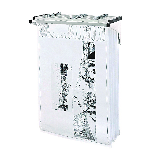 AdirOffice Drop Lift Blueprint Storage Wall Rack, Assorted Document Sizes Accommodated, 7.9" x 1.2" x 7.1", White (I616WHI)