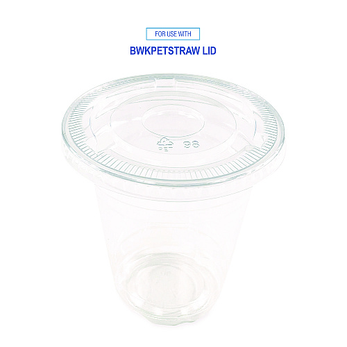 Boardwalk&reg; Clear Plastic PETE Cups, 12 oz, 50/Pack (BWKPET12SPK)