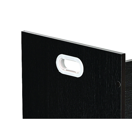 AdirOffice 21-Slot Mobile Rolling Wood Blueprint Storage Cabinet Roll File Large Document Organizer, 30 x 15.75 x 28.5, Black (I625BLK)