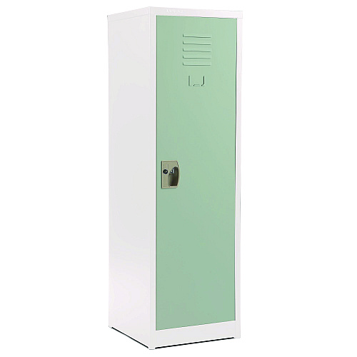 AdirOffice Steel Storage Locker, 1 Compartment, 15 x 15 x 48, Misty Green (I62901MGRN)