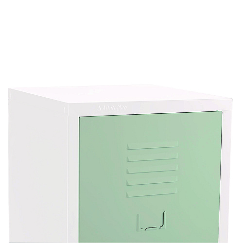 AdirOffice Steel Storage Locker, 1 Compartment, 15 x 15 x 48, Misty Green (I62901MGRN)