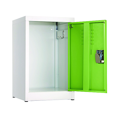 AdirOffice Steel Storage Locker, 1 Compartment, 15 x 15 x 24, Green (I62902GRN)
