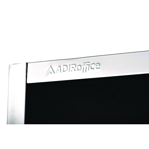 AdirOffice Steel Storage Locker, 2 Compartment, 12 x 12 x 72, Black (I629202BLK)