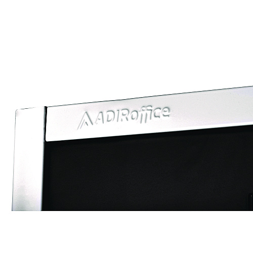 AdirOffice Steel Storage Locker, 3 Compartment, 12 x 12 x 72, Black (I629203BLK)