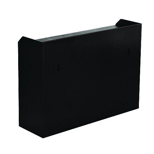 AdirOffice Medium Size Steel Multi-Purpose Secure Drop Box, 9.8 x 3.4 x 7.5, Black (I63102BLK)