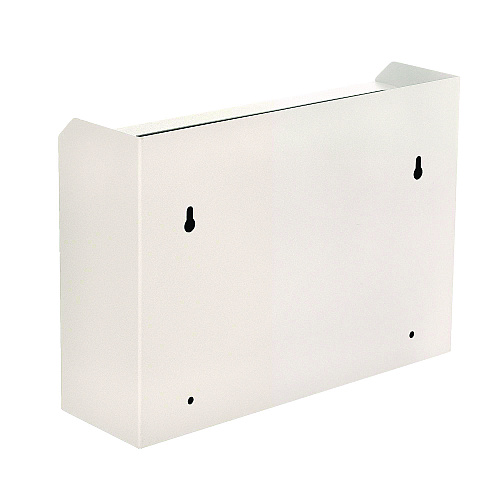 AdirOffice Medium Size Steel Multi-Purpose Secure Drop Box, 9.8 x 3.4 x 7.5, White (I63102WHI)