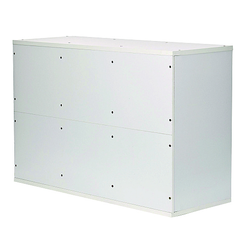 AdirOffice Wooden 27 Compartment Literature Organizer, 27 Sections, Letter Size, 31.49 x 11.81 x 21.65, White (IOF20101WHI)