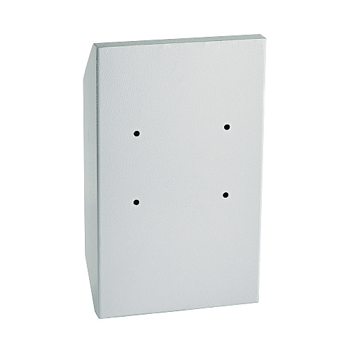 AdirOffice Heavy-Duty Weatherproof Secured Secure Drop Box, 10 x 4 x 16.3, White (I63113WHI)