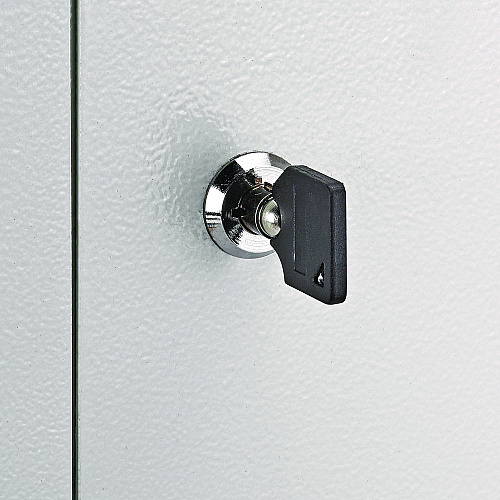 AdirOffice Heavy-Duty Weatherproof Secured Secure Drop Box, 10 x 4 x 16.3, White (I63113WHI)