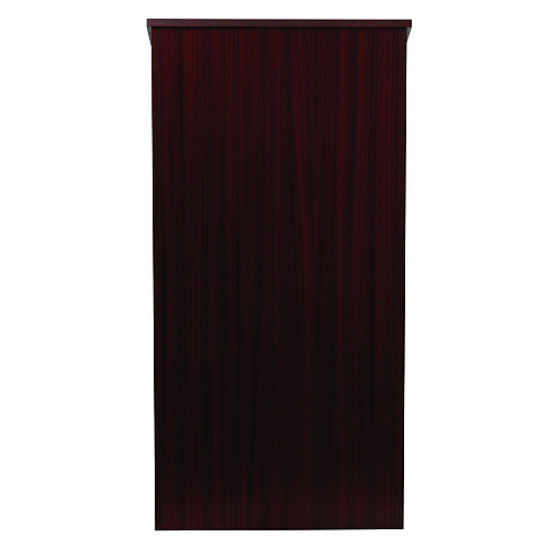 AdirOffice Wood Stand-up Podium Lectern Speaker Stand, 23 x 15 x 45.8, Mahogany (I66101)