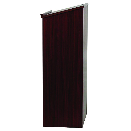 AdirOffice Wood Stand-up Podium Lectern Speaker Stand, 23 x 15 x 45.8, Mahogany (I66101)