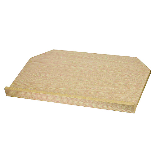 AdirOffice Foldable Tabletop Podium Lectern Speaker Stand, 27 x 16 x 19, Medium Oak (I66105MEO)