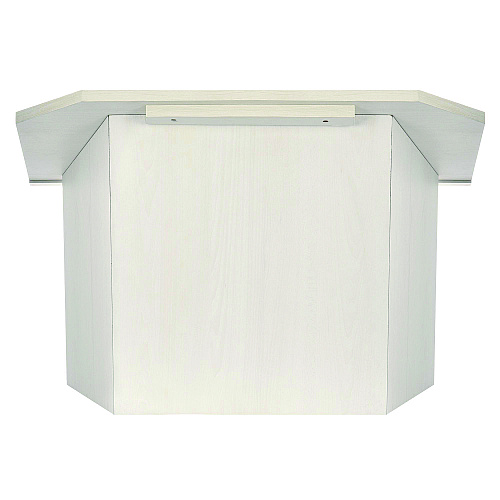 AdirOffice Foldable Tabletop Podium Lectern Speaker Stand, 27 x 16 x 19, White (I66105WHI)