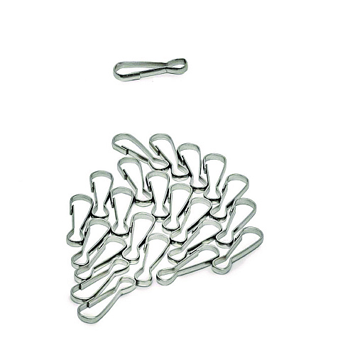 AdirOffice Plastic Identification Key Tags, White, 100/Pack (I689100)