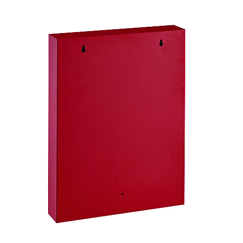 AdirOffice Steel Digital Lock Key Cabinet, 60-Key, 13 x 2.6 x 17, Stainless Steel 304, Red (I68060RED)
