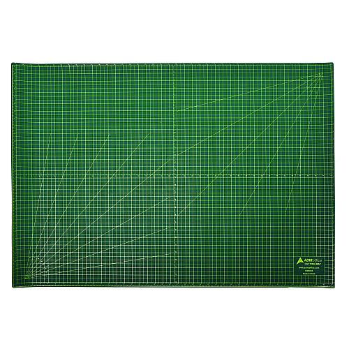AdirOffice Reversible Self Healing Cutting Mat, 30 x 42, Green/Black (ICM3042)