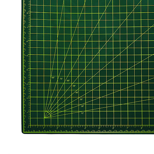 AdirOffice Reversible Self Healing Cutting Mat, 30 x 42, Green/Black (ICM3042)