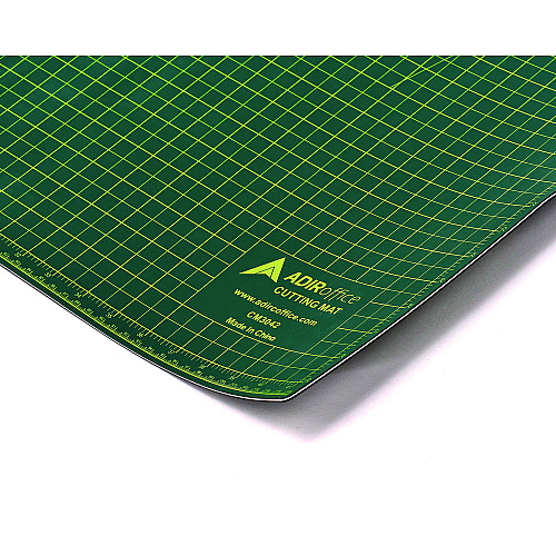 AdirOffice Reversible Self Healing Cutting Mat, 30 x 42, Green/Black (ICM3042)