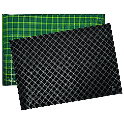 AdirOffice Reversible Self Healing Cutting Mat, 30 x 42, Green/Black (ICM3042)