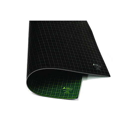 AdirOffice Reversible Self Healing Cutting Mat, 24 x 36, Green/Black (ICM2436)