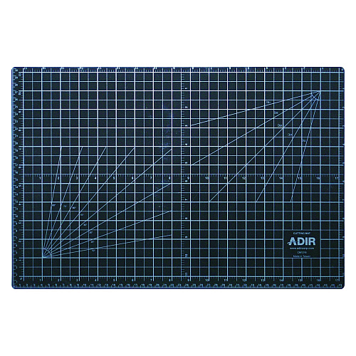 AdirOffice Reversible Self Healing Cutting Mat, 36 x 48, Green/Black (ICM3648)