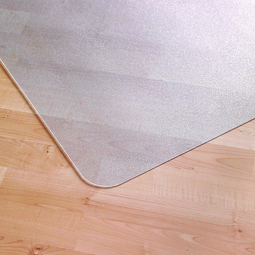 Floortex Cleartex Advantagemat Phthalate Free PVC Chair Mat for Hard Floors, 53" w x 45" l, Clear (PF1213425EV)